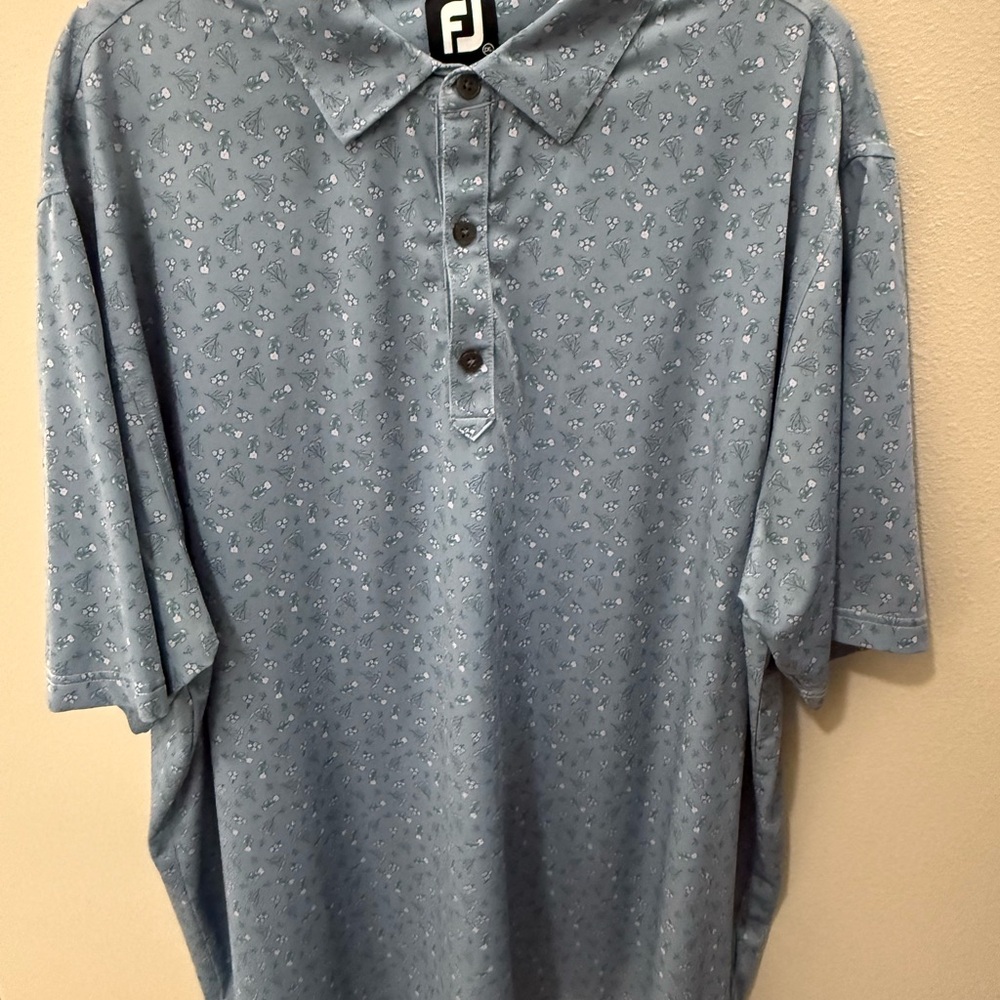 Men's Blue Polo Shirt